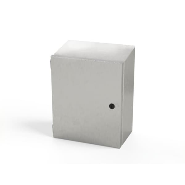 1/4 Turn Latch Electrical Enclosures, 12 in H, 6 in D, 10 in W, NEMA 3R, 4, 4X, 12, 13
